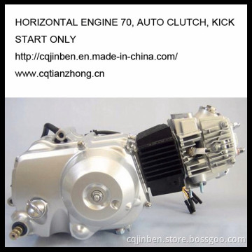 Horizontal Engine 70, Auto Clutch, Kick Start Only